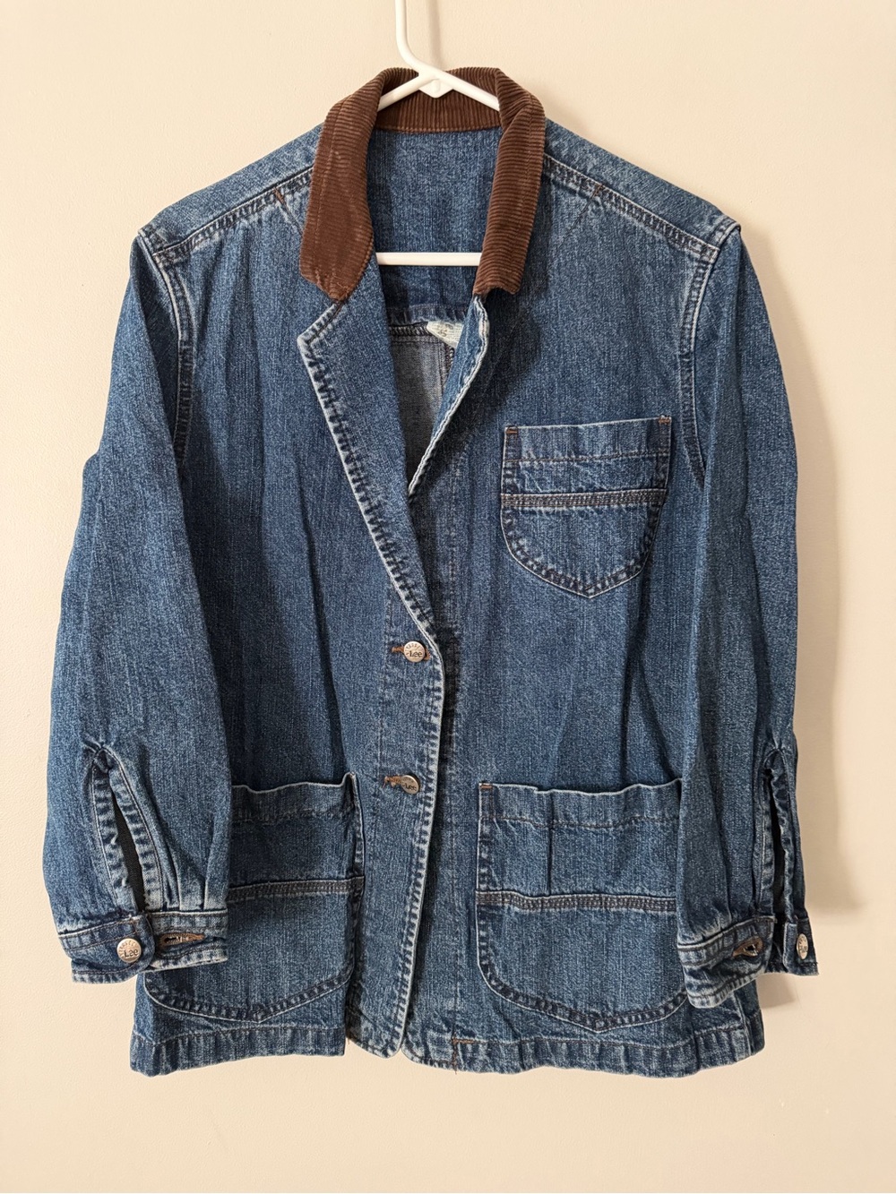 Vintage Lee Denim Chore Jacket Size S